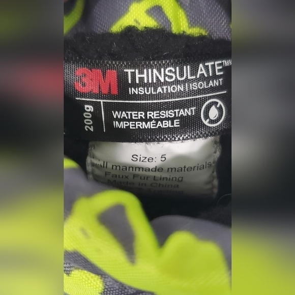 Thinsulate NORTHSIDE Toddler Frosty Polar water-resistant Winter Botos Size 5 - Picture 9 of 9